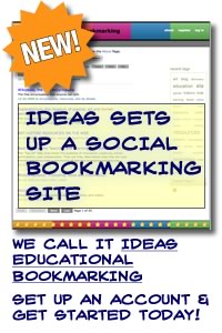 IDEAS sets up a Social Bookmarking Program. Click for Details