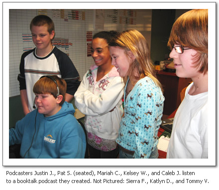Picture of Student Podcasters